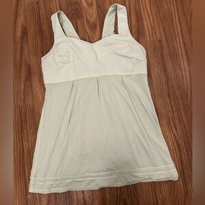 Lululemon Athletica Light Green Activewear Tank